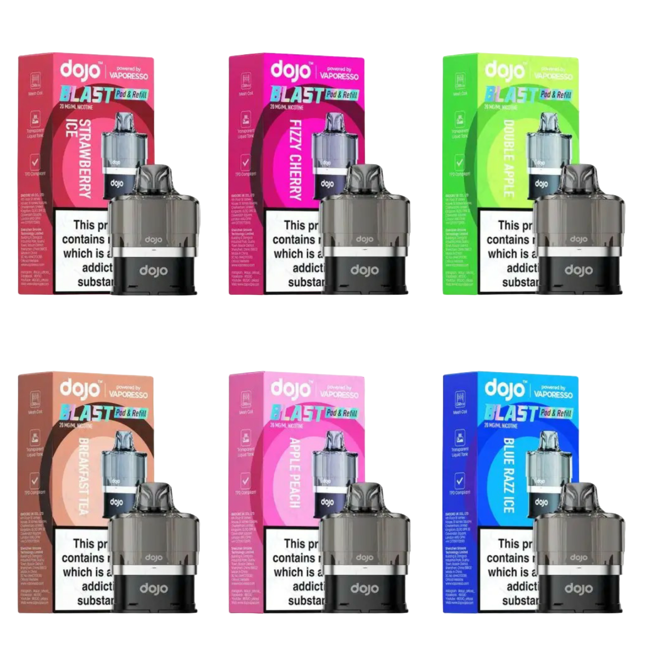 Dojo Blast 6000 Prefilled Pods Vape Me Up Dojo Blast 6000 Prefilled Pods Vape Me Up