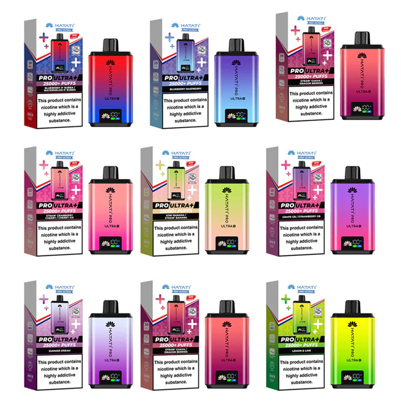 Hayati Pro Ultra+ 25K Prefilled Pod Kit