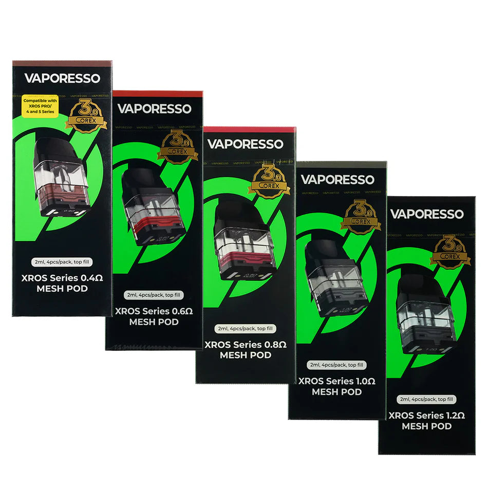 4x Vaporesso XROS Corex 3.0 Series MESH POD