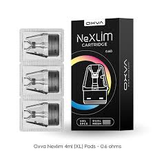 NeXlim Cartridge 4ml 3pcs dual mesh 0.6
