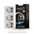 NeXlim Cartridge 4ml 3pcs dual mesh 0.8