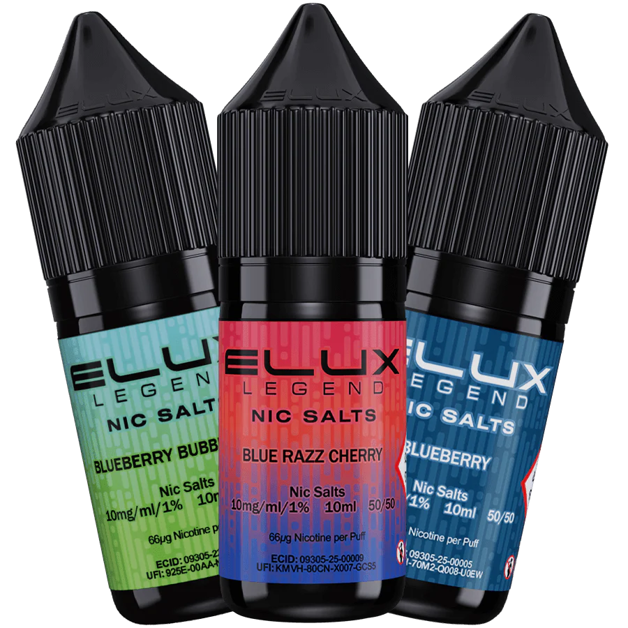 Elux Legend Nic Salts 10ml – 4 for £12