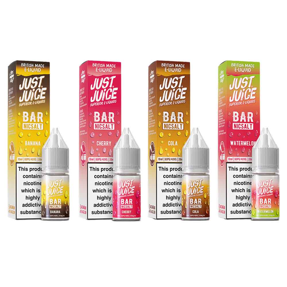 Just Juice Bar Nic Salts 10ml - 4 for £12