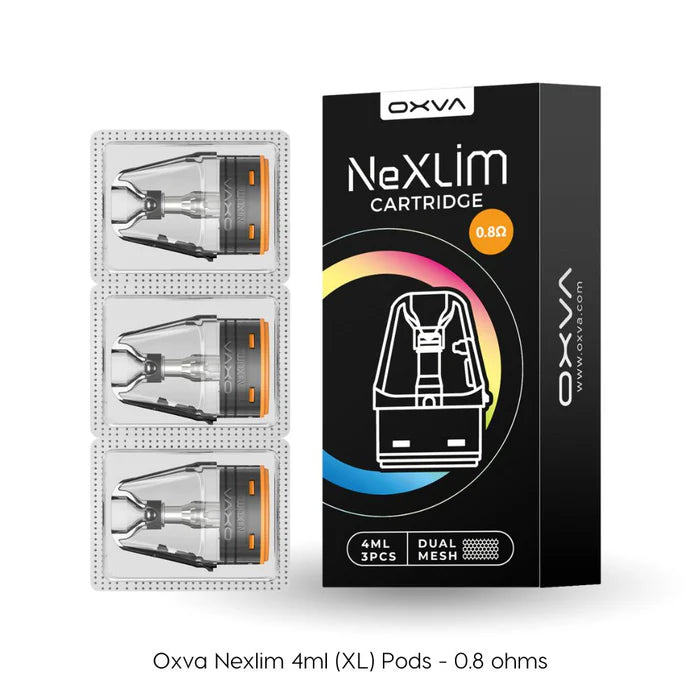 NeXlim Cartridge 4ml 3pcs dual mesh
